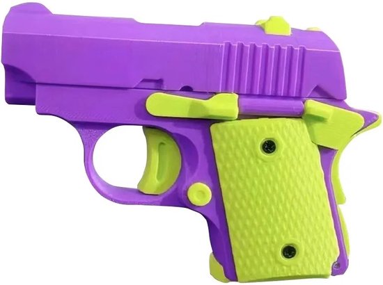 Nouveau ! Mini pistolet jouet pour enfants 1911 - Impression 3D - Pop it -  Anti-stress... | bol