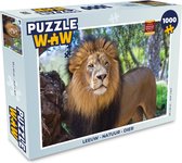 Puzzle Lion - Nature - Animaux - Puzzle - Puzzle 1000 pièces adultes