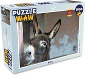 Puzzel ezel - Legpuzzel - Puzzel 1000 stukjes volwassenen