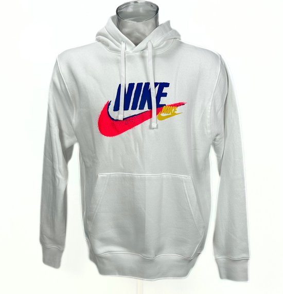 Nike Sportswear Standard Issue Fleece Hoodie (White) - Maat M