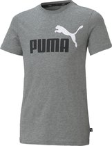 T-shirt PUMA ESS+ 2 Col Logo Tee B FALSE - Medium Moyen Chiné