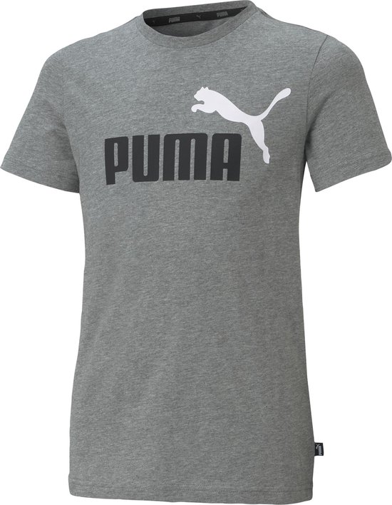 T-shirt PUMA ESS+ 2 Col Logo Tee B FALSE - Medium Moyen Chiné