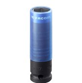 1/2 inch dopsleutelset CR-V gelegeerd staal 34-delige dopsleutelset 8-36 mm diepe doppen slagmoersleutel, HRC 42-48 dopsleutel inclusief gereedschapskoffer, metrische schroefverwijderaar | NL