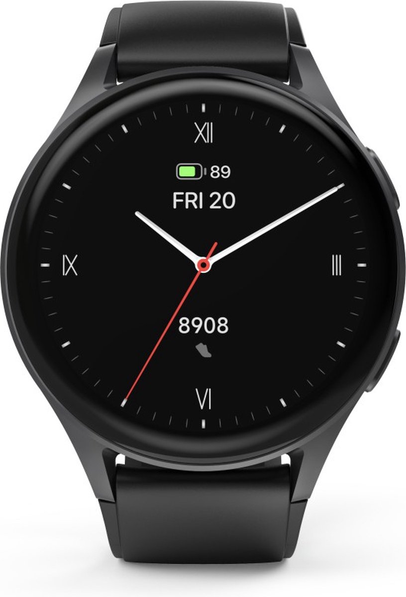 Hama Smartwatch 4000, telefoonfunctie, slaapanalyse, waterdicht, 46 mm, SW