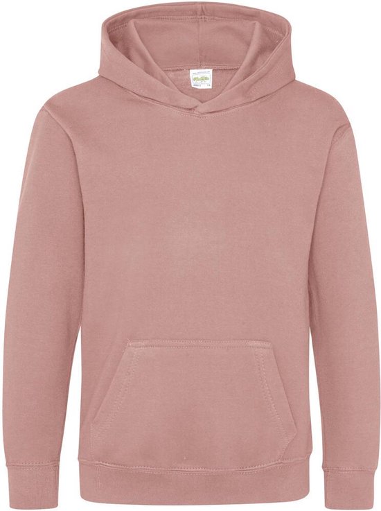 Just Hoods Kids Hoodie Dusty Pink Maat 1/2 (XXS)