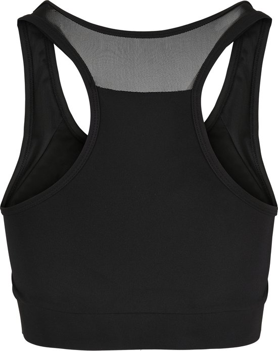 Urban Classics - Tech Mesh Bra Sport top - L - Zwart