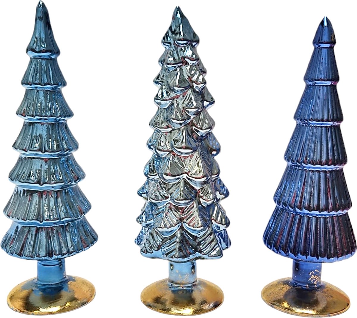 Set van verlichte kerstbomen Limia om een dorp te bouwen - Kerstdorpen