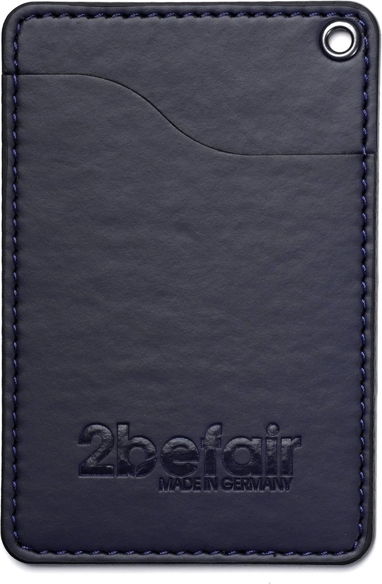 Donkerblauw Tesla Key Card Etui - Elegant & Eco-Vriendelijk - Interieur Exterieur Accessoires Nederland en België