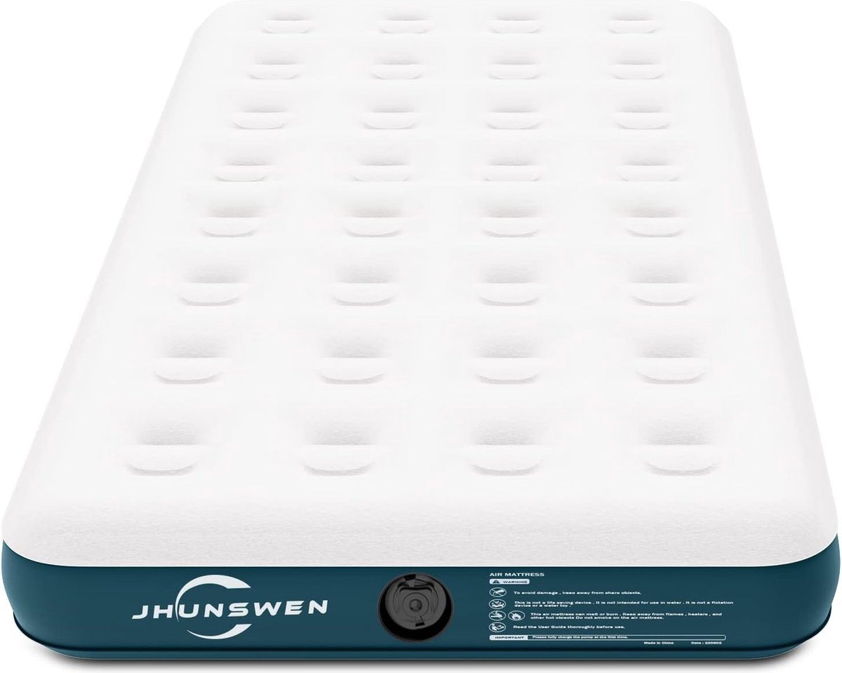 Air Mattress extra bed - blow up bed met draagtas - 100 x 190 cm