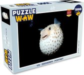 Puzzel Vis - Zeedieren - Portret - Legpuzzel - Puzzel 1000 stukjes volwassenen