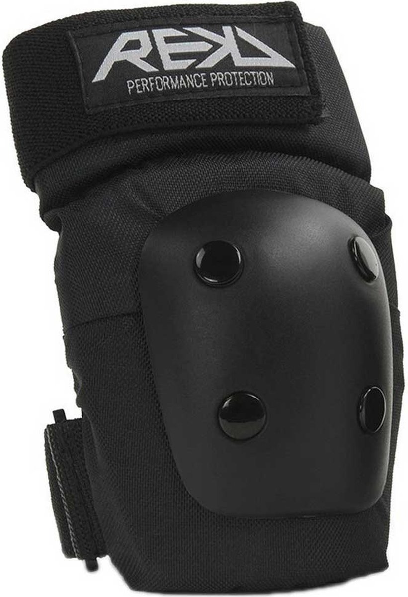 REKD Junior Heavy Duty Triple Pad Beschermingsset (Pols / Knie / Elleboog) – Zwart – L (kindermaat)