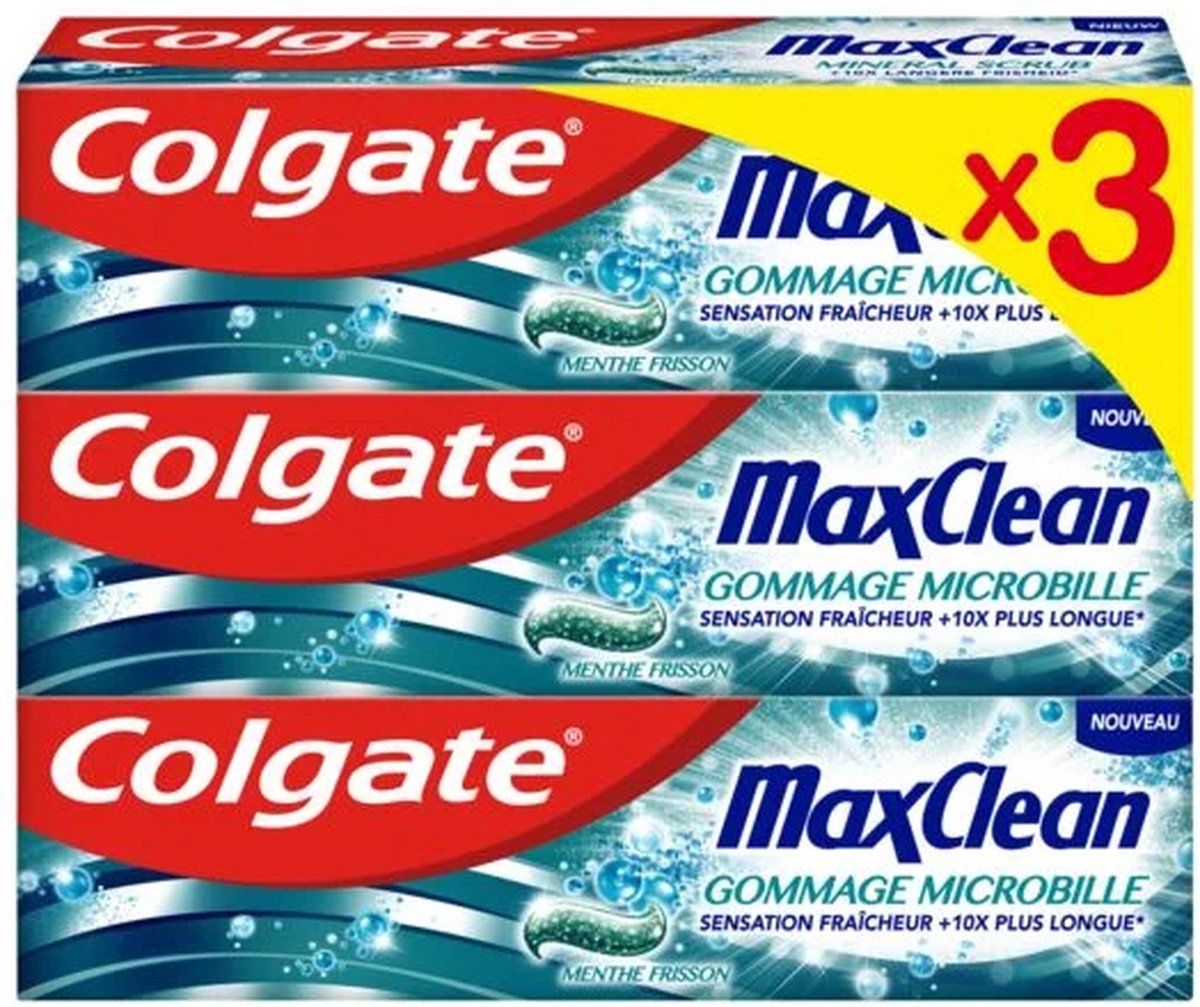 Colgate Tandpasta Max Clean 3 x 75ml