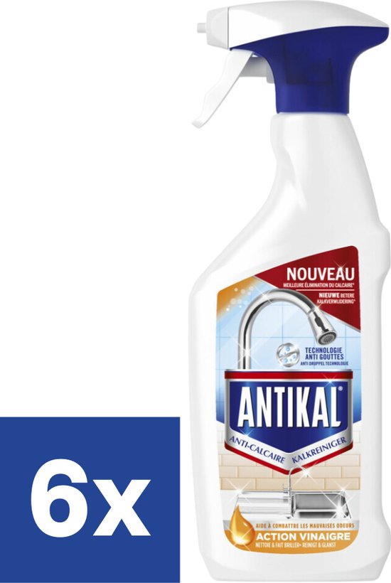 Antikal Vinaigre Effect Spray - 6 x 500 ml