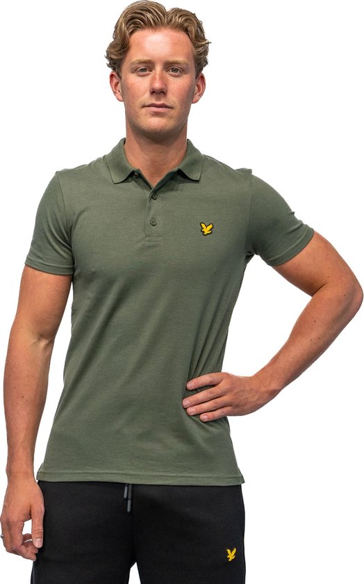 Lyle & Scott polo classique vert - XS