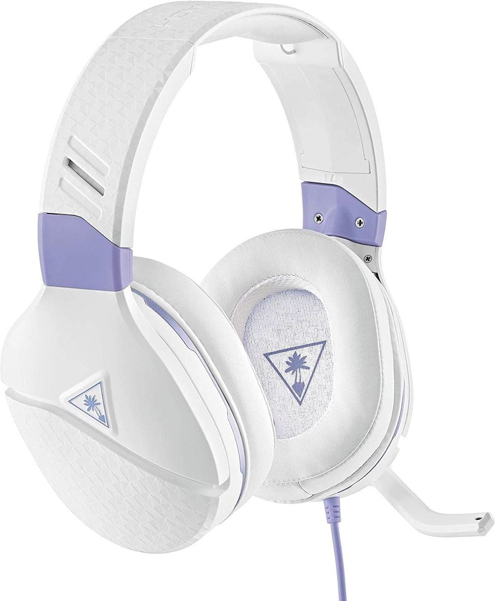 Turtle Beach Recon 70P Blanc Casque Gaming - PS4, PS5, Xbox One, Nintendo  Switch et PC