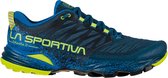 La Sportiva Akasha II - Trailrunningschoenen - Heren Storm Blue / Lime Punch 46