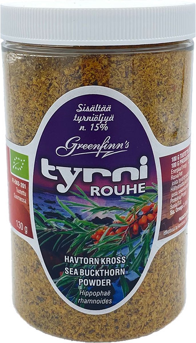 Biologishe Duindoorn Bessen Sea Buckthorn Poeder-Green Finns