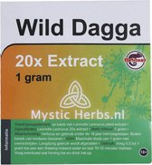 Wild Dagga 20X Extract - 1 gram