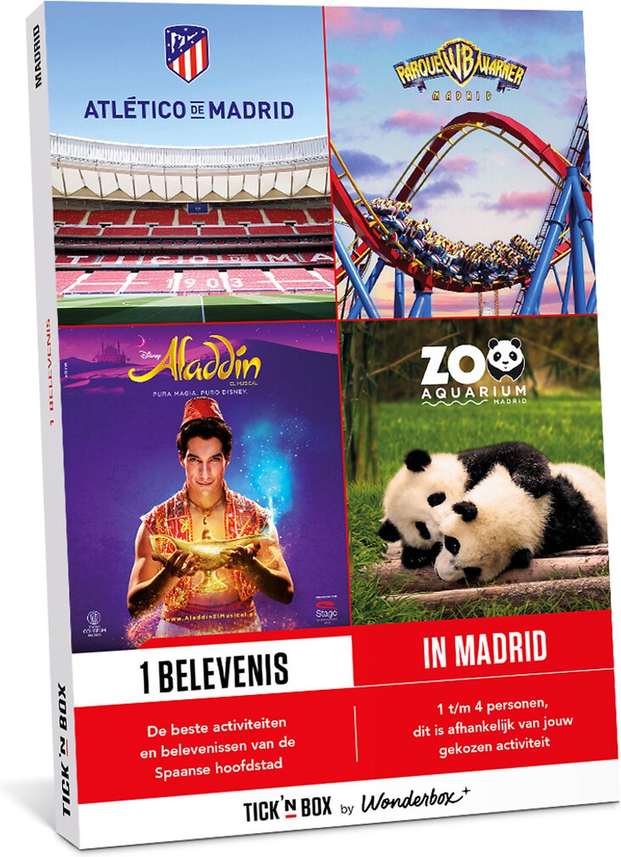 Wonderbox Cadeaubon - Multi Madrid