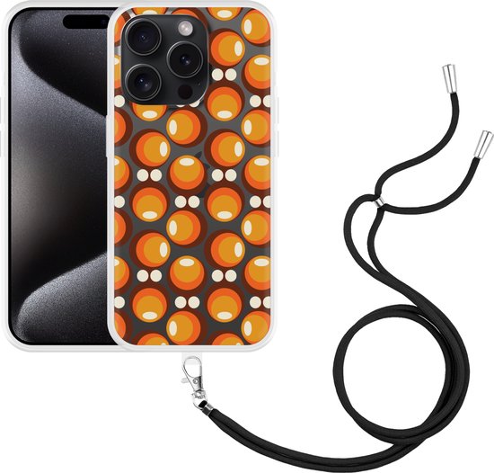 imoshion Siliconen hoesje met koord voor de Apple iPhone 15 - Geel