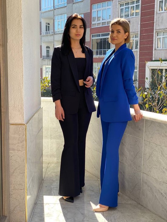 Blazer Broek Combi voor dames Zwart bol