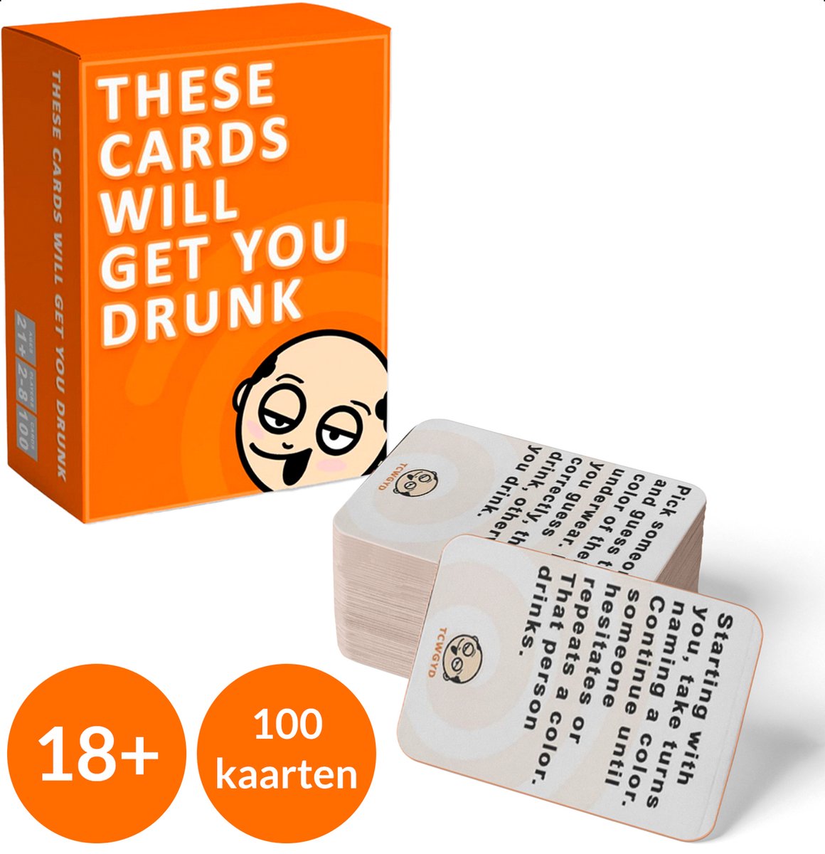 GAGATO Kaarten Drankspel voor Volwassenen - Kaartspel Drinking Game - Speelkaarten - Kaartspellen
