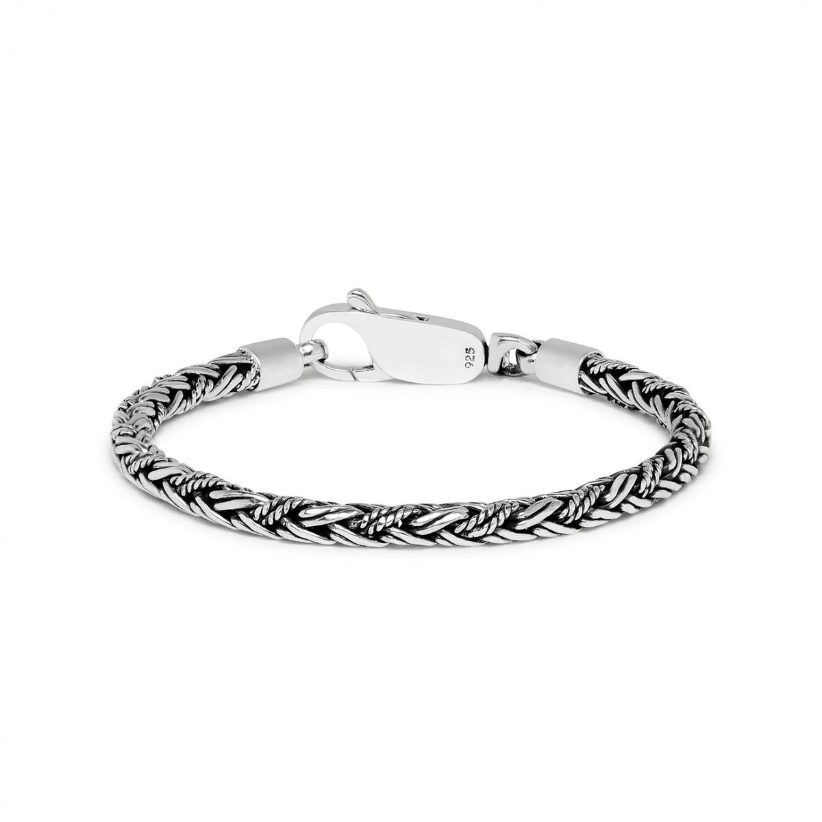 SILK Jewellery - Zilveren Armband - Double fox - 278.21 - Maat 21,0