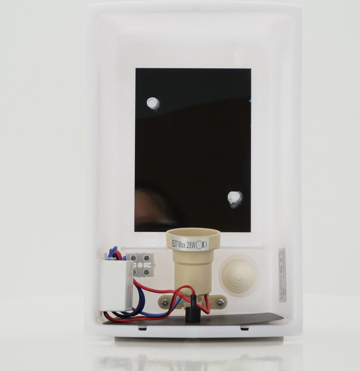 EGLO Rascino-E buitenwandlamp Zwart/Wit E27 26 cm