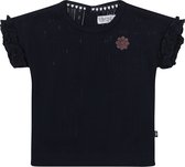 Dirkje R-TRES BIEN Meisjes T-shirt - Navy - Maat 86
