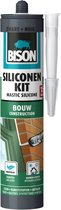 Bison Siliconenkit Bouw Transparant - 310 ml