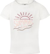 Koko Noko R-girls 3 Meisjes T-shirt - Off white - Maat 122