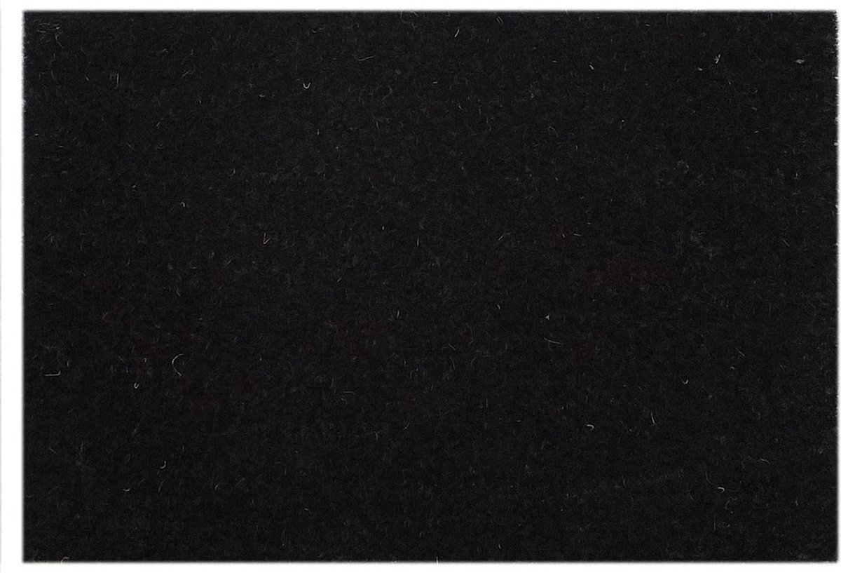 Luxe Kokosmat | Zwart | 60×40 cm | Natuurlijke Deurmat van 100% Kokosvezel