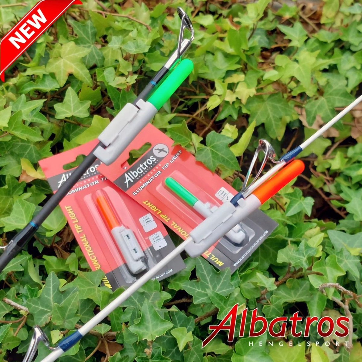 Albatros Illuminator Top Light - Maat : Red 3.2-4.5mm