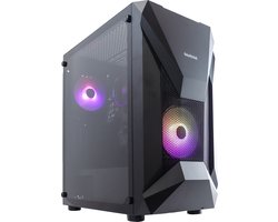 AMD Ryzen 5 5600G Game Computer / RGB Gaming PC - 16GB RAM - 500GB SSD - RX Vega 7 - WIFI - Windows 11 PRO