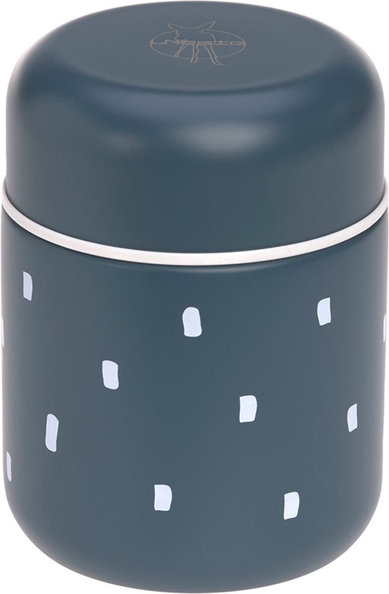 Lässig Food Jar (isothermisch bewaarpotje voor babyvoeding) Medium - Midnight Blue