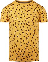 Koko Noko R-boys 3 Jongens T-shirt - Warm yellow - Maat 80