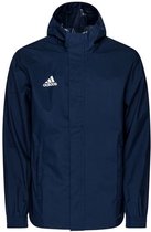 adidas - Entrada 22 All Weater jacket Youth - Blauwe jacket kids-164