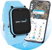 One2track Connect NEXT Blauw - GPS horloge voor kinderen - GPS smartwatch Kind met bel en videofunctie. GPS horloge kind