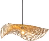 Lampe suspendue en Bamboe Groenovatie - Handgemaakt - Naturel - ⌀55 cm
