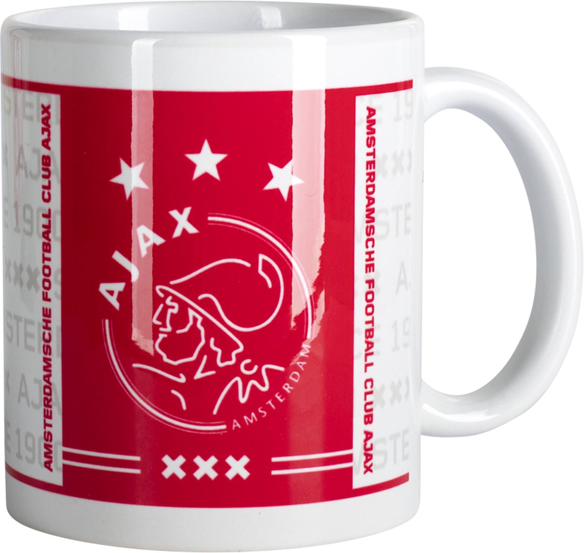 Ajax-mok wit rood wit logo xxx - Ajax