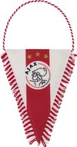 Ajax-puntvaan wit/rood/wit
