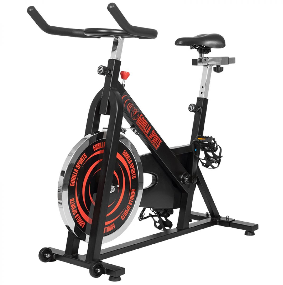 Gorilla Sports Indoor Cycling Bike - Hometrainer - Spinning Fiets