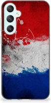 Telefoon Hoesje Geschikt voor Samsung Galaxy S23 FE Mobiel Case Nederlandse Vlag