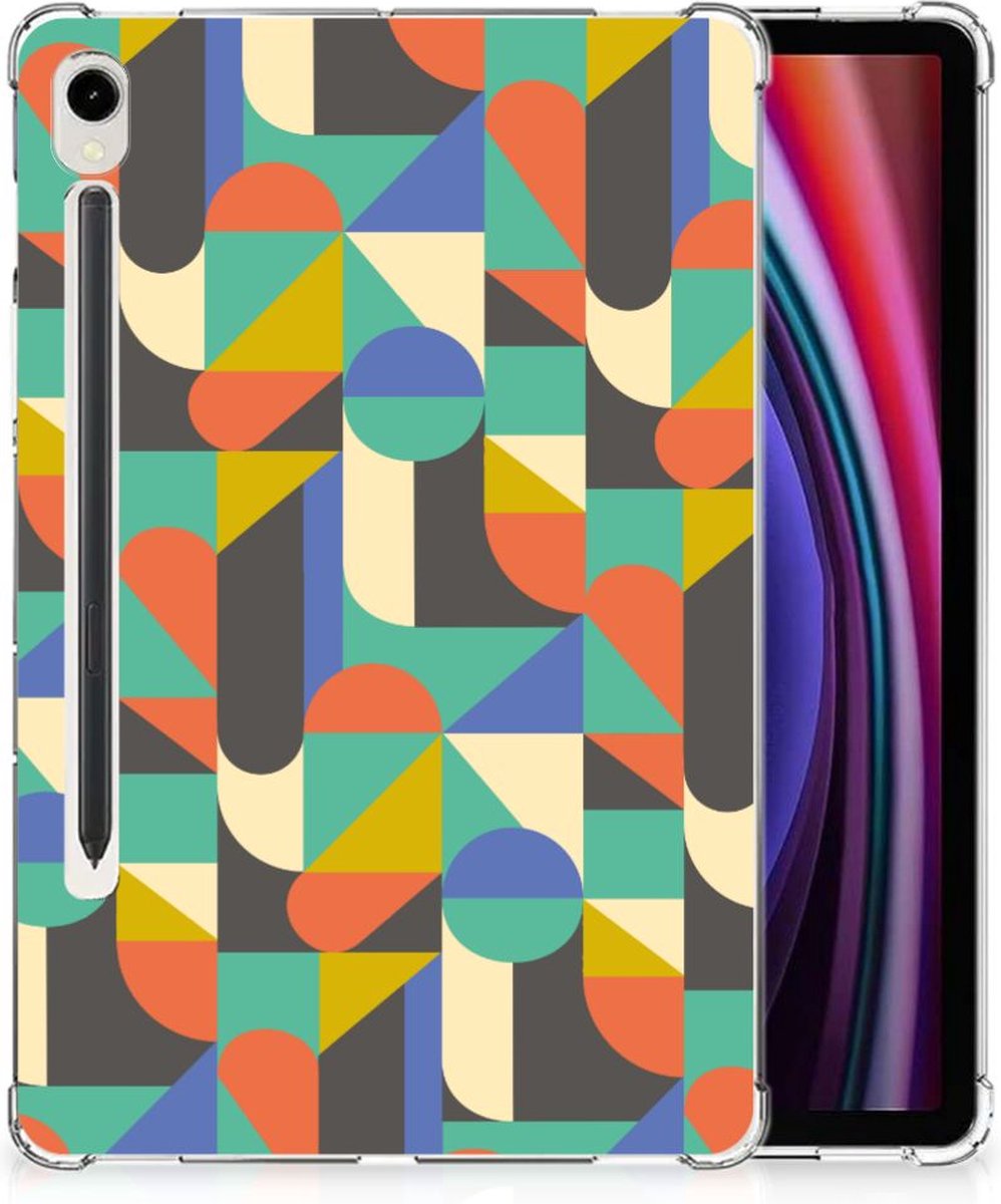 Samsung Galaxy Tab S9 Hippe Hoes Funky Retro