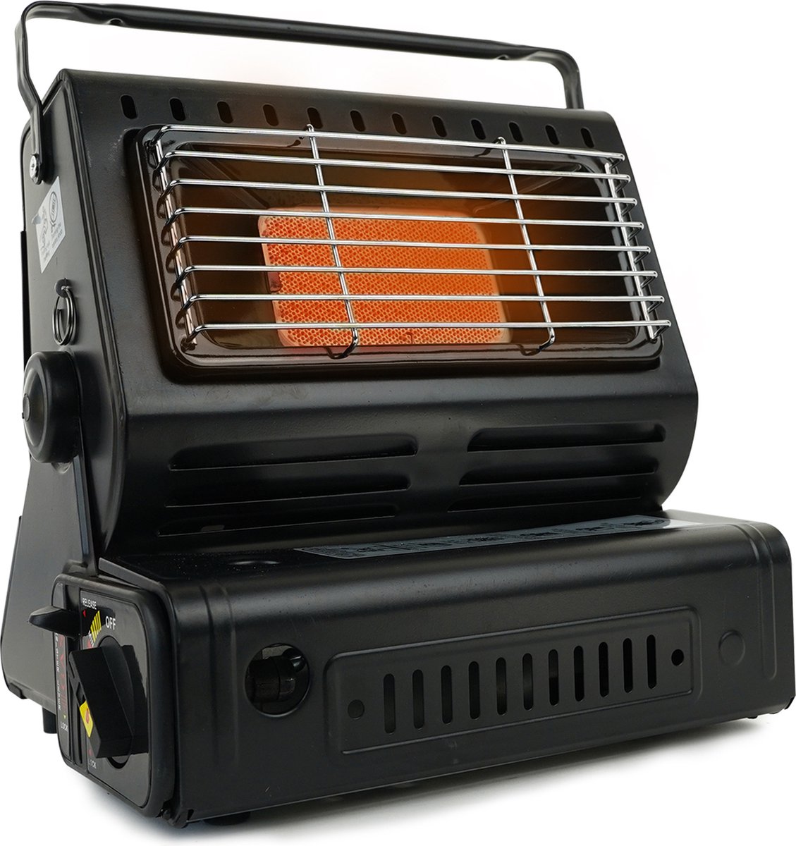 Eurocatch Gaskachel - Heater - Kachel - Terrasverwarmer - Camping gaskachel - Gas Heater - Verstelbaar - Draagbaar