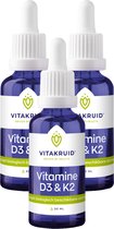 VitaKruid Vitamine D3 & K2 10 ml