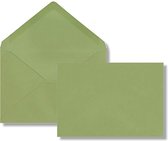 50x Gekleurde envelop - 16-50 VAALGROEN - 90 grams - 120 x 176mm