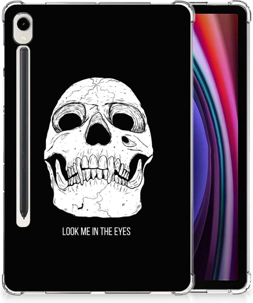 Back Cover voor Tablet BackCover Samsung Galaxy Tab S9 Skull Eyes