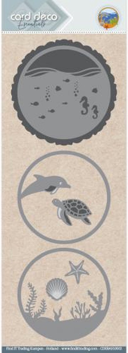Card Deco Essentials - Build a Scene Dies - Underwater