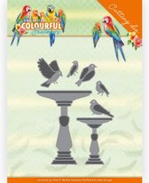 Dies - Amy Design - Colourful Feathers - Birdbath